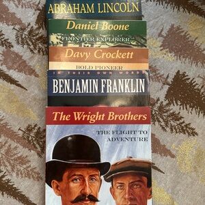 Set of Historical Biographies Books